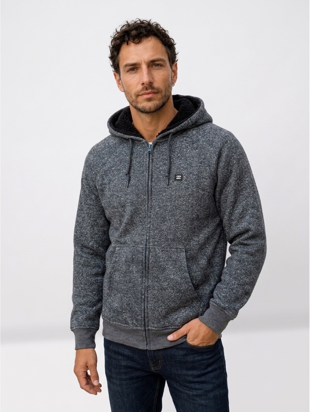 NWT Billabong Revolt Zip Thru Hoodie size M